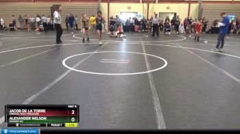 110 lbs Round 3 - Jacob De La Torre, Virginia Team Predator vs Alexander Nelson, Ranger WC
