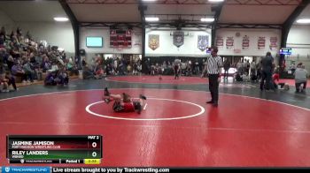 3 lbs Round 3 - Jasmine Jamison, Fort Madison Wrestling Club vs Riley Landers, WBNDD