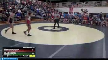 106 lbs Placement Matches (8 Team) - ISAAC PALMER, Commerce Hs vs Conner Doherty, Mt. Pisgah Christian School