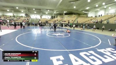 65 lbs Champ. Round 1 - Jacob Dadiomoff, Young Guns Nashville vs Owen Toungette, Williamson County Wrestling Cl