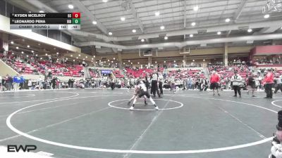 61 lbs Champ. Round 2 - Kyden McElroy, Garden City vs Leonardo Pena, Ridge