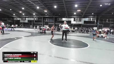 80 lbs Round 2 - Kommon Cunanan, Valiant Wrestling Club vs Matthew Campos, SBTC