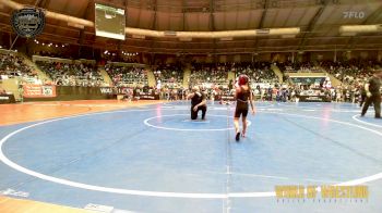 52 lbs Consi Of 4 - Jennah Ewis, Mat Assassins vs Stella McCarther, Clinton Youth Wrestling