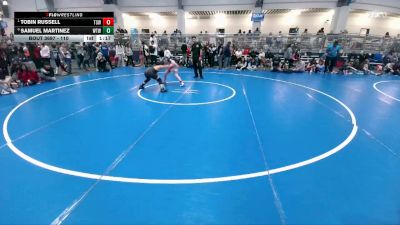 110 lbs Quarterfinal - Tobin Russell, Texas Select Wrestling vs Samuel Martinez, Warrior Trained Wrestling