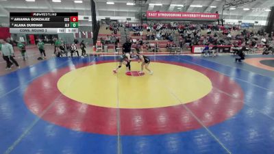 117 lbs Cons. Round 2 - Alana Durham, Alvernia vs Arianna Gonzalez, Cedar Crest