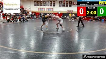 175 lbs Quarterfinal - Luke Shivas, Morris Knolls vs Tyler DiSanto, Morris Hills