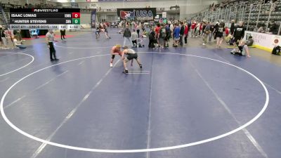 Junior Boys - 144 lbs Quarters - Hunter Stevens, Sarbacker Wrestling Academy vs Isaac Lomas, Iowa