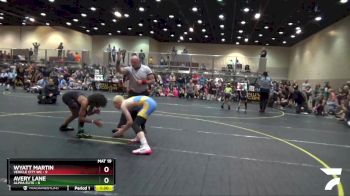 125 lbs Round 1 (6 Team) - Wyatt Martin, Vehicle City WC vs Avery Lane, Alpha Elite