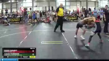 75 lbs Round 2 (6 Team) - Gavin Earnest, Missouri Gold vs Caden Morrison, American Gladiators-Blue