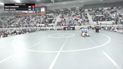 62 kg Champ. Rd Of 64 - Maci Stemmons, Menlo Wrestling Club vs Mika Yoffee, Legends Of Gold Las Vegas