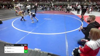 74 lbs Quarterfinal - Andy Barela, NM Gold vs Brekston Conry, Pomona Elite