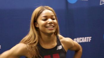 Gabrielle Thomas Of Harvard After Breaking Collegiate Record In 200