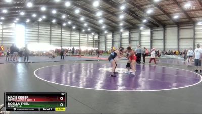 152 lbs Final - Isabella Williams, Team Ohio Gray vs Kayci Woods, PA West