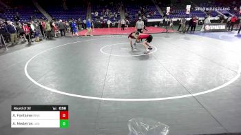 120 lbs Round Of 32 - Alexander Fontaine, Barnstable vs Alixzandra Medeiros, LaSalle Academy