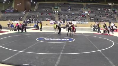 120 lbs Champ. Round 1 - Asmin Saidi, Frederick Douglass vs Camara Carter, Dupont Manual