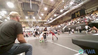 43 lbs Consi Of 8 #2 - Talen Neumann, Carl Albert vs Rowdy Ward, Lexington Wrestling Club