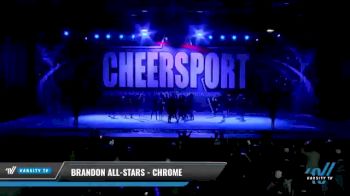 Brandon All-Stars - Chrome [2021 L2 Junior - Medium Day 1] 2021 CHEERSPORT National Cheerleading Championship
