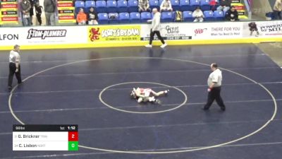 96 lbs Round Of 64 - Gavin Brickner, Trinity vs Colton Lisbon, North Star