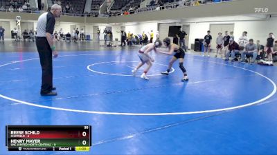 95 lbs Semis & 1st Wrestleback (8 Team) - Henry Mayer, UNC (United North Central) vs Reese Schild, Chatfield