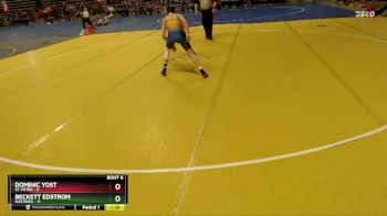 105 lbs Semis & 1st Wrestleback (8 Team) - Dominic Yost, St. Peter vs Beckett Edstrom, Hastings