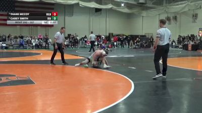 157 lbs Semifinal - Casey Smith, Roanoke College vs Thane McCoy, Wilmington