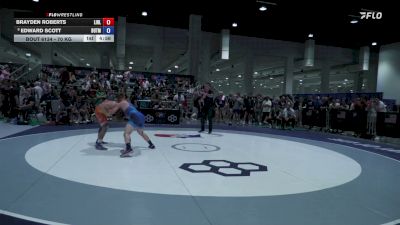 70 kg Champ. Rd Of 32 - Brayden Roberts, Long Island RTC - LIRTC vs Edward Scott, Brunson UVRTC/ Titan Mercury Wrestling Club