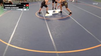 172-193 lbs Champ. Round 1 - Karsen Scrimager, Olympia Wrestling Club vs Tucker Mosbach, Iguanas Wrestling Club