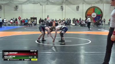 149 lbs Cons. Round 3 - Kyle Bizjak, John Carroll vs Cael Dempsey, Alma