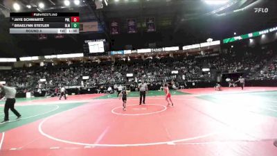 75 lbs Round 4 - Braelynn Stetler, BLM1 vs Jaye Schwartz, PWLA