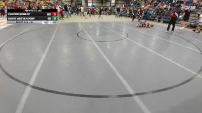 90 lbs Semifinal - Davis Westendorf, Immortal Athletics WC vs Cayden Scharf, Dickinson Wrestling Club