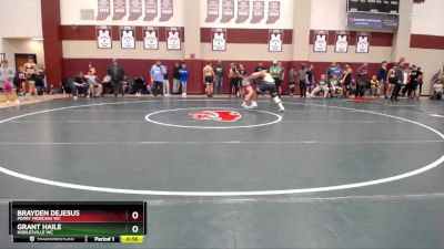 145-157 lbs Round 2 - Grant Haile, Noblesville WC vs Brayden Dejesus, Perry Meridian WC