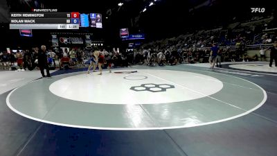 165 lbs Cons. Sub-rd Of 32 - Keith Remington, TX vs Nolan Mack, ND
