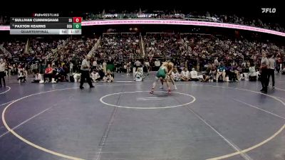 1A 113 lbs Quarterfinal - Paxton Kearns, Uwharrie Charter Academy vs Sullivan Cunningham, Swain County High School