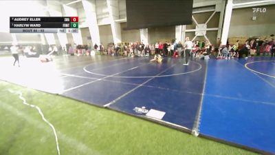 92 lbs Round 3 - Harlym Ward, Bear River Wrestling Club vs Audrey Eller, Sanderson Wrestling Academy