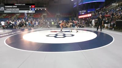 144 lbs Quarters - Carmine Cruz, AZ vs Calvin Rathjen, IA