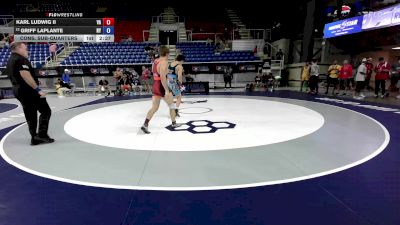 157 lbs Cons. Sub-quarters - Karl Ludwig II, VA vs Griff LaPlante, NY
