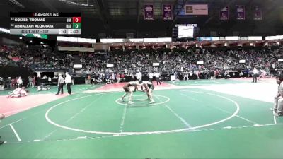 167 lbs Quarterfinal - Abdallah Alqaraja, MASA vs Colten Thomas, Unattached