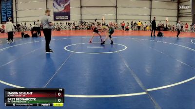 96 lbs Rd# 5- 3:45pm Friday Final Pool - Bret Bednarczyk, VA Team Predator vs Mason Schlaht, Rough House