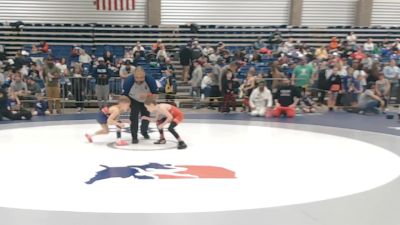 49 lbs Champ. Rd Of 16 - Barrett Smith, Team Tulsa Wrestling Club vs Gunner Heath, Center Grove Wrestling Club