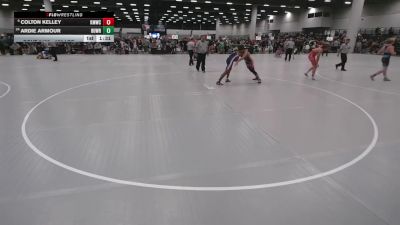 150 lbs Champ. Rd Of 32 - Colton Kelley, Kearney MatCats Wrestling Club vs Ardie Armour, BullTrained Wrestling