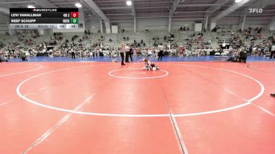 85 lbs Rr Rnd 1 - Levi VanAllman, 4M Strength vs Reef Schupp, Roughneck Wrestling Club