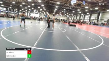 182 lbs Round Of 64 - George Tate, MD vs Gage Ballard, SC