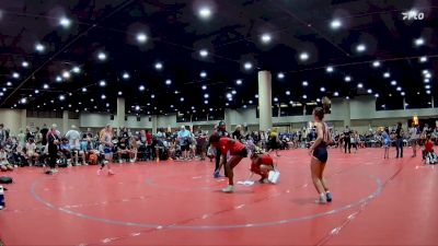 100+110 Round 2 - Doria Hamlet, Independence High vs Mirabella Matson, Trojan Wrestling Academy LLC