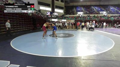 215 lbs Round Of 16 - D'Yonnee Hall, Woodruff vs Benzell Jr Vereen, Loris
