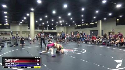 175 lbs Semis (4 Team) - Maddie Secoy, Stormettes vs Emma Faszold, Feelin Peachy