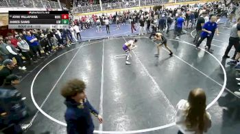 113 lbs Cons. Round 4 - James Sams, Lewiston High School vs Jose Villafana, Moses Lake