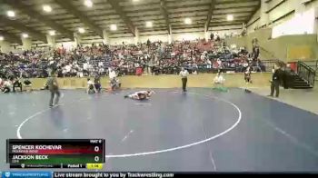 141 lbs Cons. Round 5 - Jackson Beck, Lehi vs Spencer Kochevar, Mountain Ridge