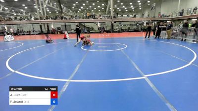 94 lbs Final - Julia Duro, Hammer Wrestling Club vs Fern Jewett, General Brown