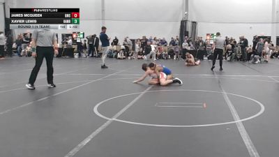 110 lbs Round 1 (4 Team) - Xavier Lewis, Hammers vs James McQueen, Grit Mat Club