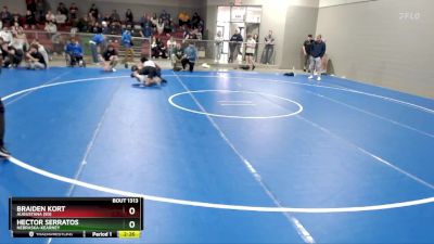 133 lbs Cons. Round 4 - Braiden Kort, Augustana (SD) vs Hector Serratos, Nebraska-Kearney